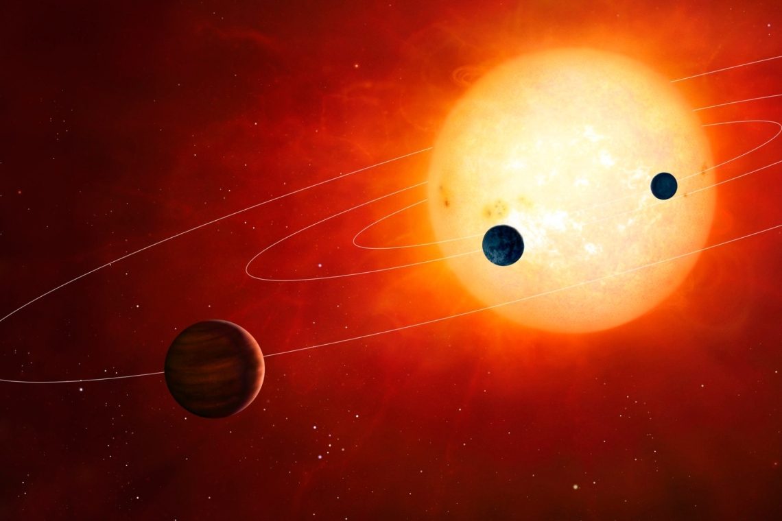 Z nekaj sreče ob večerih viden planetarni maraton