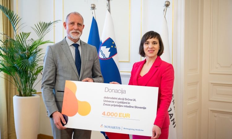 Novartis z donacijo podprl študente v stiski