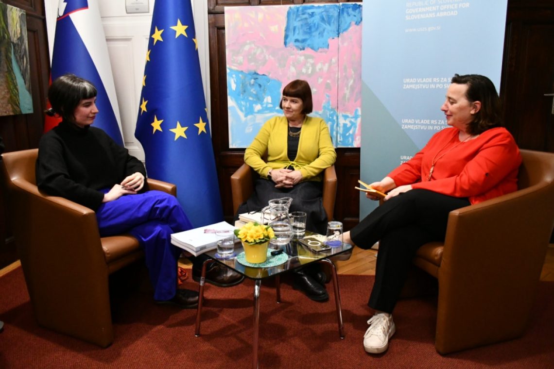 V Ljubljani gostili zamejski kulturni ustvarjalki Donatello Ruttar in Vido Rucli