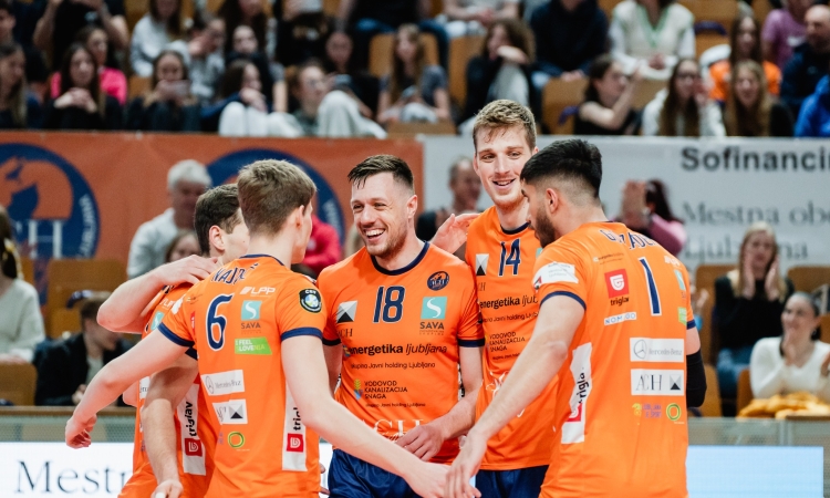 ACH Volley z gladko zmago do vodstva z 1:0 v finalu DP