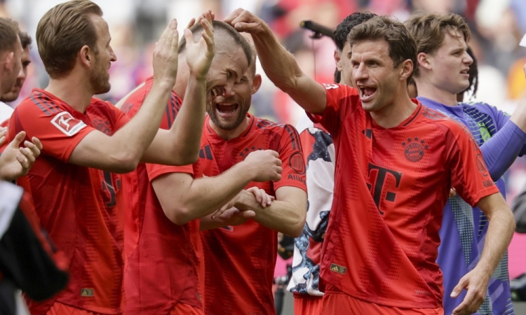 Bayern še korak bližje 34. naslovu v bundesligi
