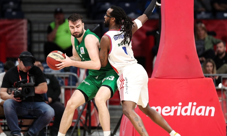 Košarkarji Krke so izgubili s Crveno zvezdo z 69:81