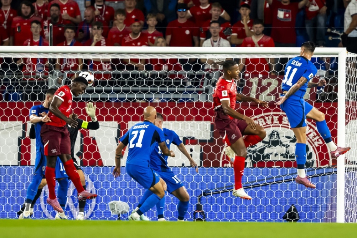 Slovenski nogometaši nemočni v Švici