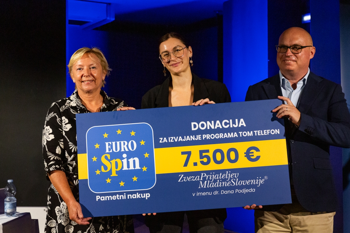 Z Eurospinovo kampanjo Varuhi vrednot do rekordne donacije za otroke v stiski
