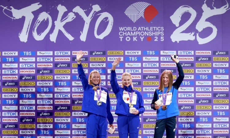 Slovenska atletika se iz Tokia vrača z medaljo Tine Šutej
