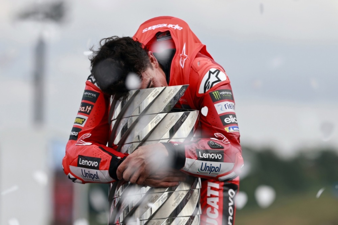 Marc Márquez z devetim naslovom potrdil vrnitev na vrh MotoGP