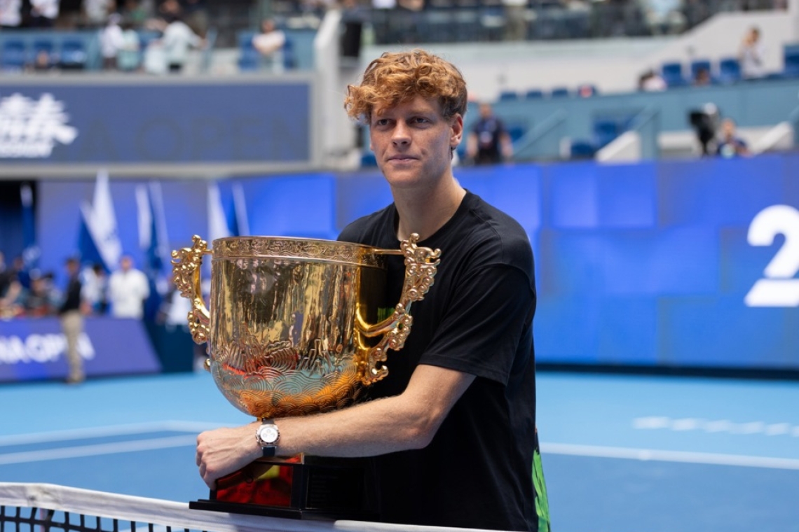 Sinner v Pekingu do 21. turnirske zmage