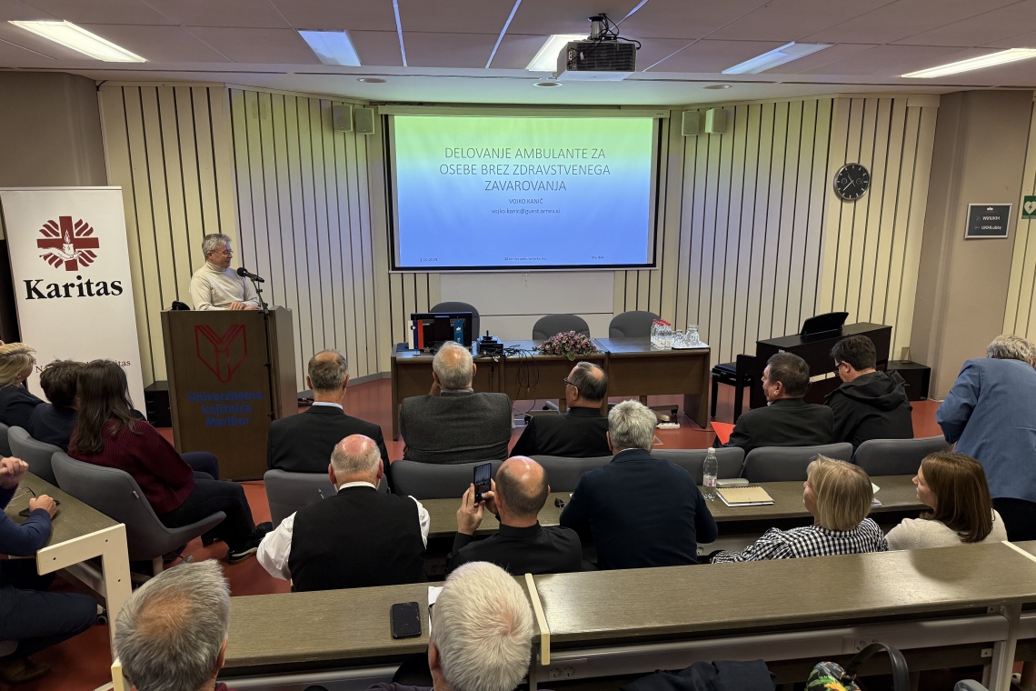 Dvajset let Ambulante Karitas za osebe brez zdravstvenega zavarovanja