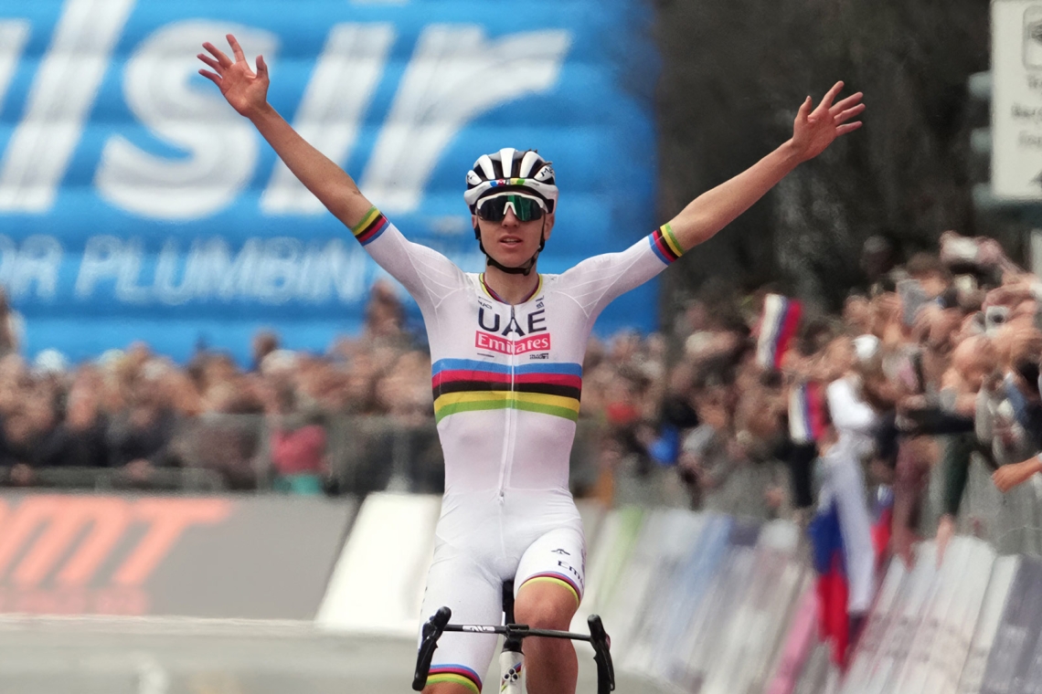 Tadej Pogačar bo na Planetu lovil peto zmago na Dirki po Lombardiji