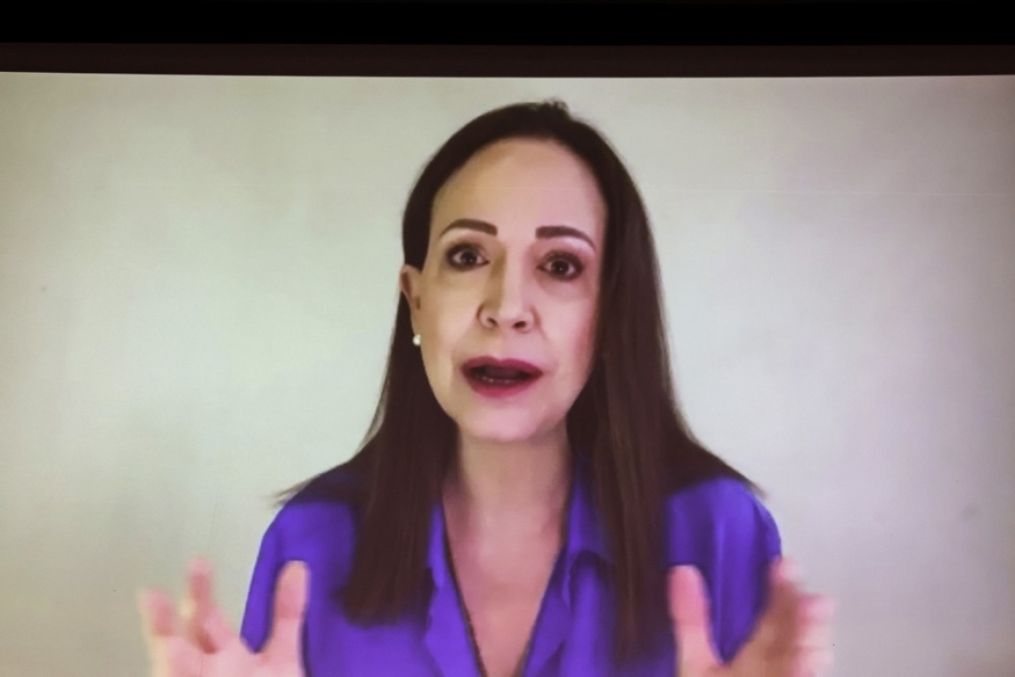 Nobelova nagrada za mir vodji opozicije v Venezueli Marii Corini Machado