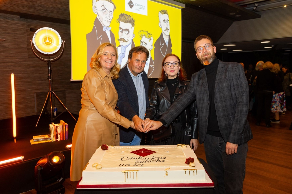 Cankarjeva založba praznuje 80 let bogate založniške zgodovine