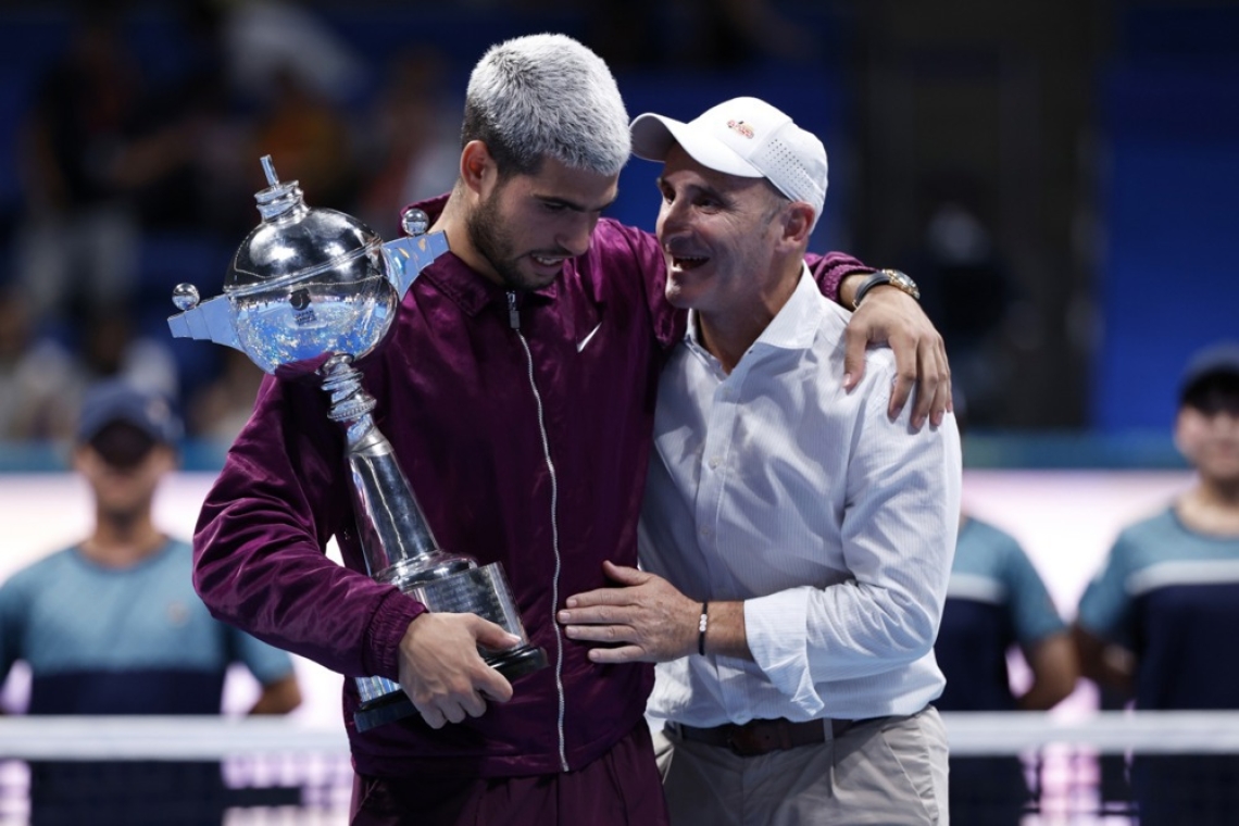 Alcaraz na vrhu, Vacherot po zmagi v Šanghaju napredoval za 164 mest