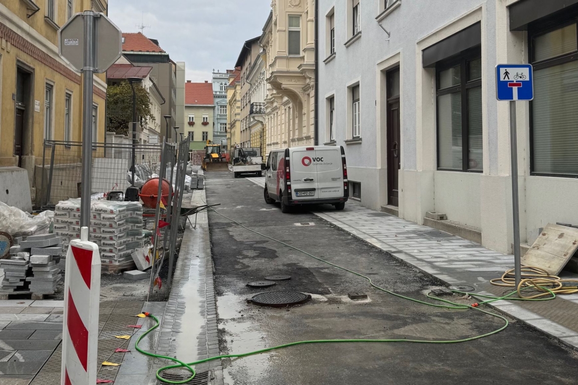 Zaključna dela na Razlagovi ulici bodo prinesla popolno zaporo