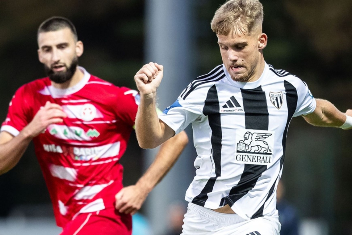 Nogometaši Aluminija in Mure so se razšli z neodločenim izidom 2:2