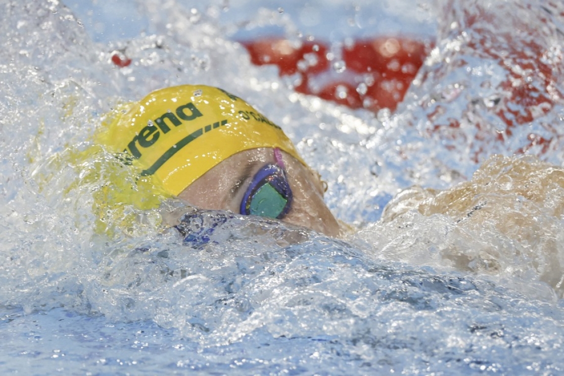 Mollie O'Callaghan svetovni rekord na 200 prosto