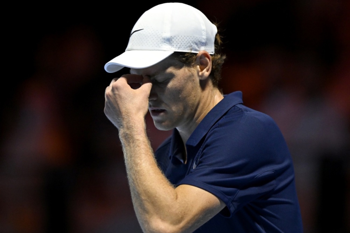 Sinnerja ne bo na zaključnem turnirju Davisovega pokala v Bologni