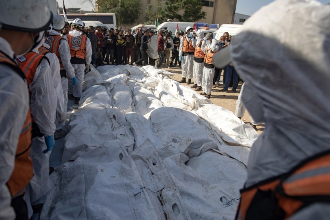 Izrael v Gazo vrnil posmrtne ostanke 30 Palestincev, v enklavi kljub premirju novi spopadi