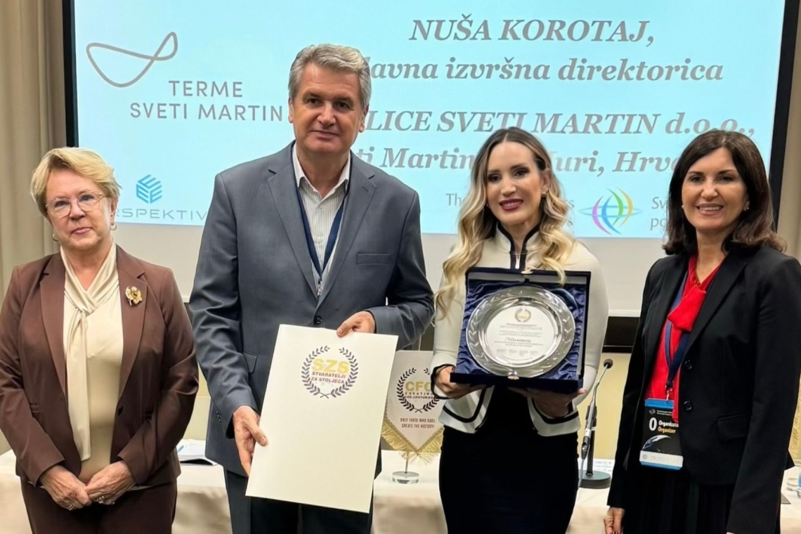 Slovenka nagrajena za razvoj ženskega podjetništva v regiji