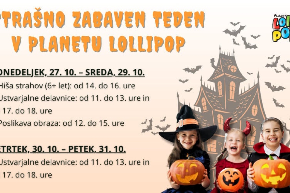 Jesenski utrip v Aleji s popusti in počitniškim programom