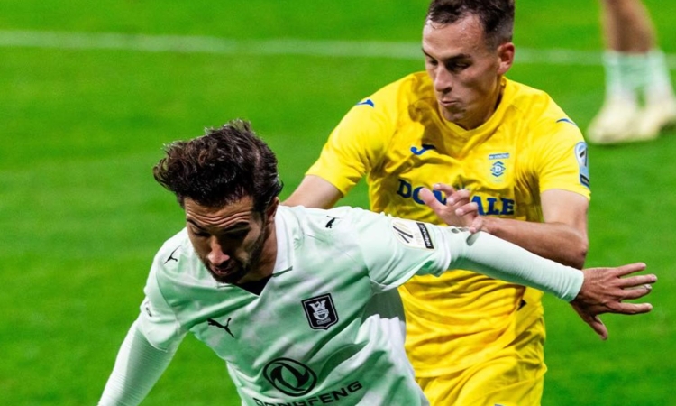 Nogometaši Olimpije so izgubili proti Domžalam z 1:2