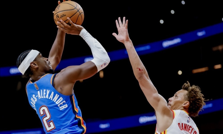 Prvak lige NBA po slavju v Atlanti sezono začel s 3:0