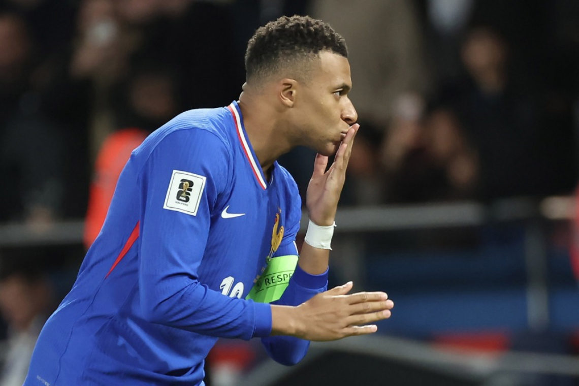 Kylian Mbappe bo izpustil tekmo Francije v Azerbajdžanu
