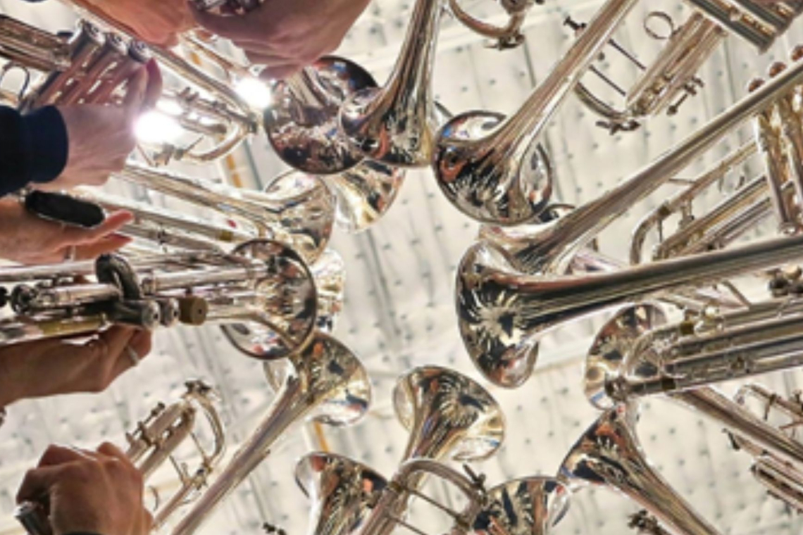 Božični koncert Pihalnega orkestra Šenčur v Supernovi Kamnik