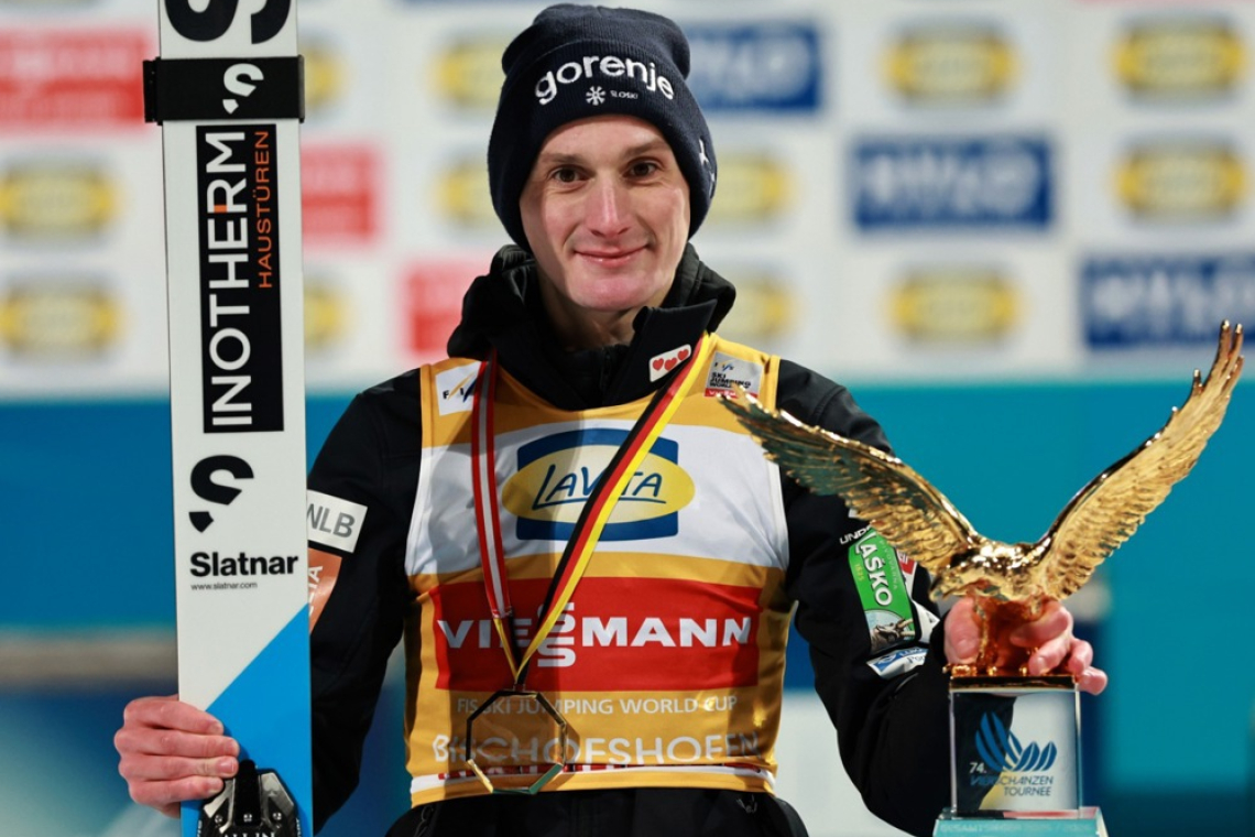 Domen Prevc after winning the Four Hills Tournament: the eagle is heavy, the road to it even more