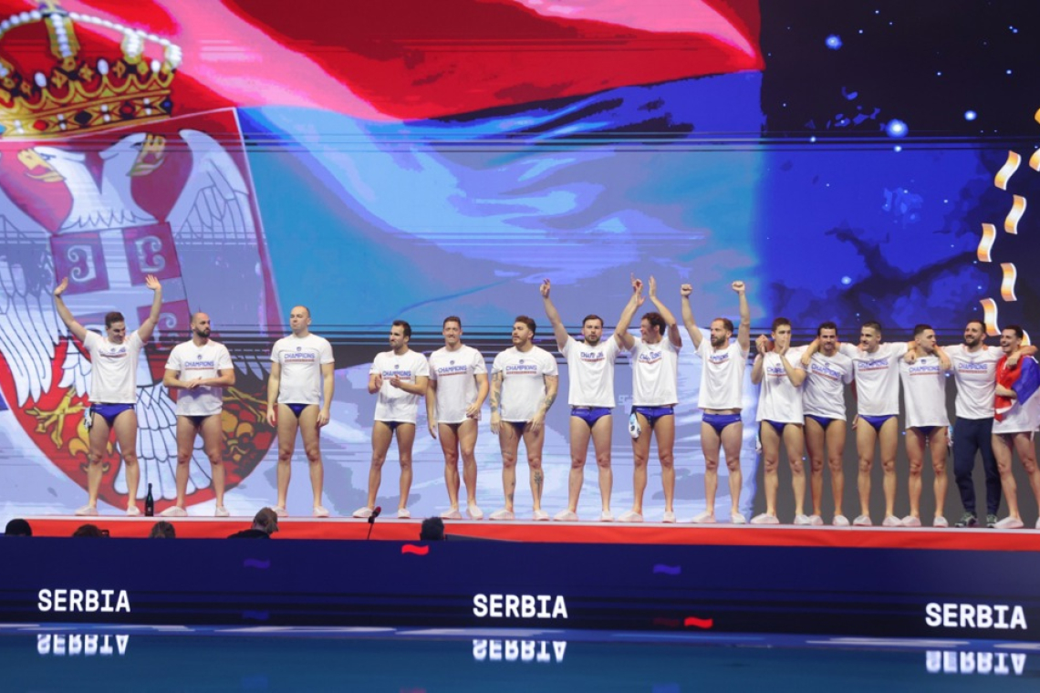 Srbija spet evropski vaterpolski prvak
