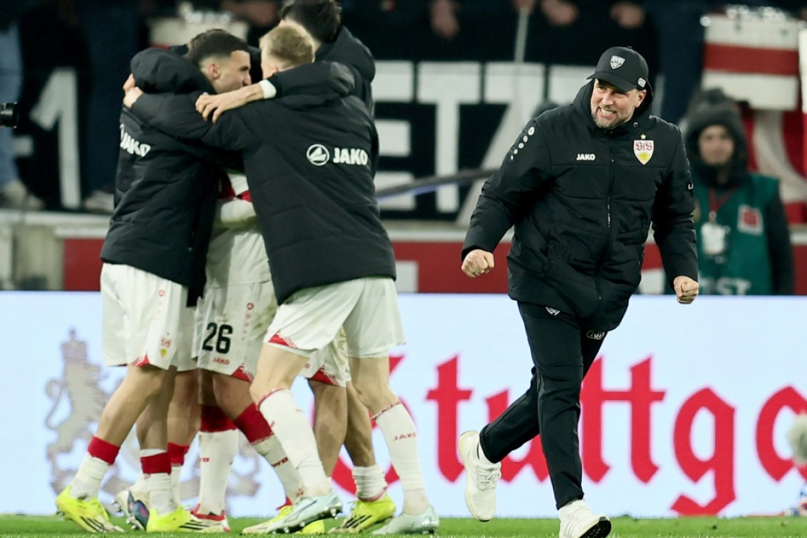 Stuttgart premagal Leipzig in ujel Hoffenheim