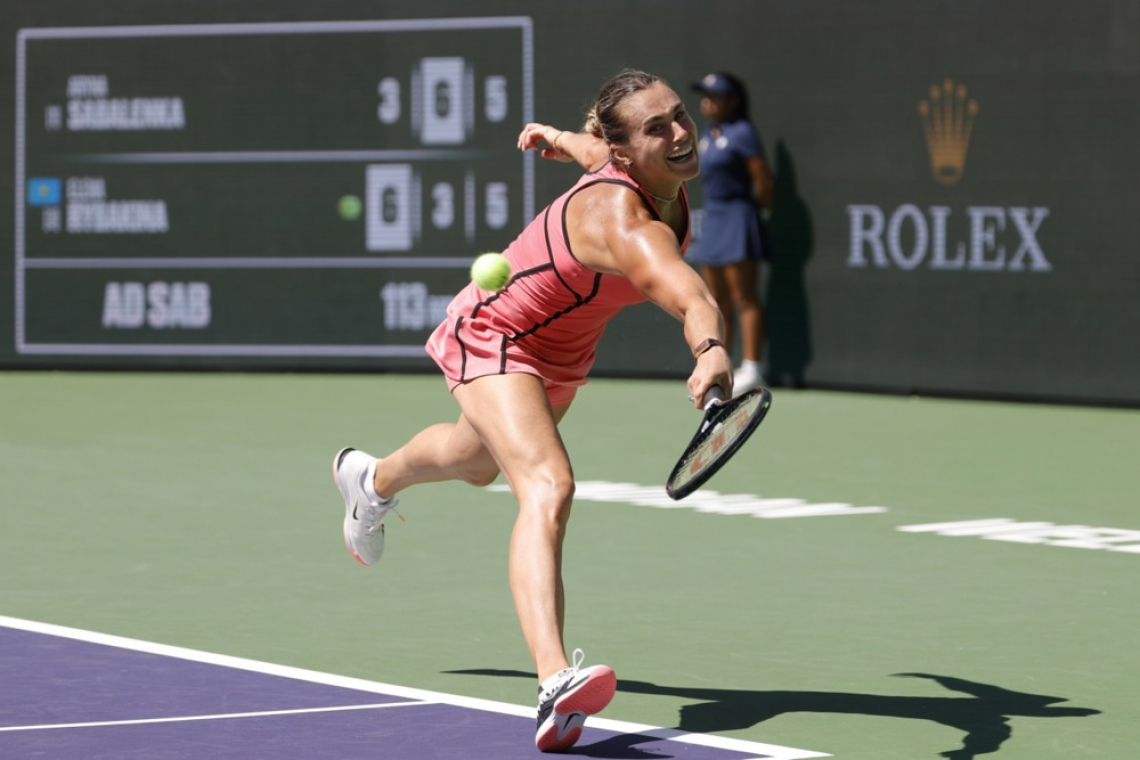 Sabalenka zmagovalka Indian Wellsa