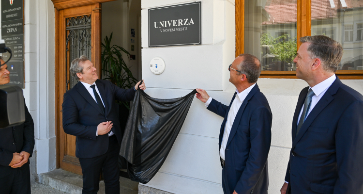 Minister Papič v Novem mestu o ustanovitvi javne univerze