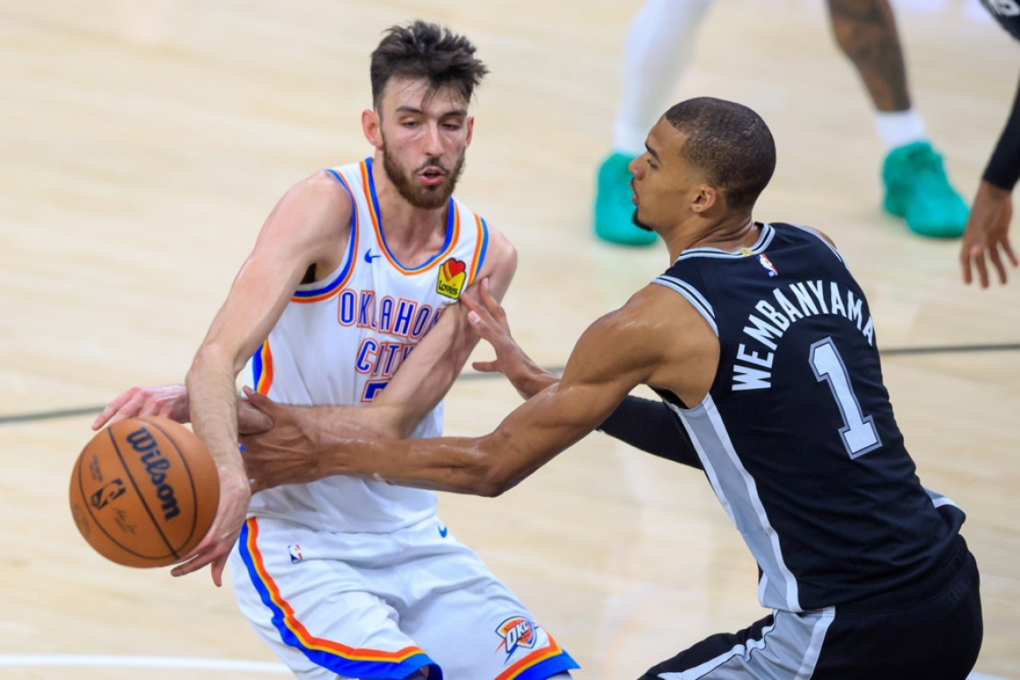 Wembanyama s San Antoniom izsilil sedmo tekmo proti Oklahomi